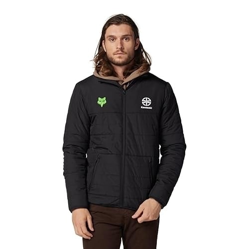 Fox Racing Mens Fox X Kawi Howell Jacket Black BLACK Image 1