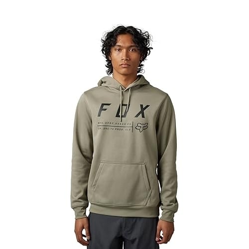 Fox Racing Mens Standard Non Stop Pullover Fleece Hoodie Adobe XX-Large ADOBE Image 1