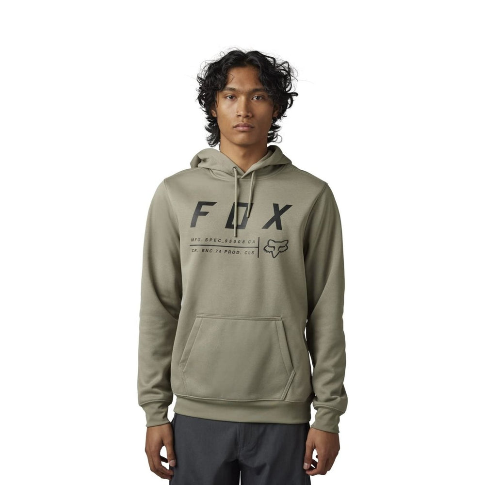 Fox Racing Mens Standard Non Stop Pullover Fleece Hoodie Adobe XX-Large ADOBE Image 2