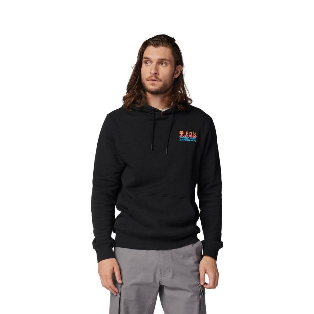 Fox Racing Mens Standard Fox X Pro Circuit Fleece Pullover Black BLACK Image 2