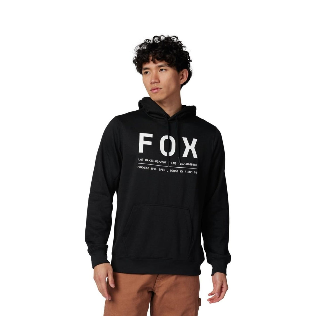 Fox Racing Mens Standard NON STOP FLEECE PO BLACK Medium BLACK Image 3