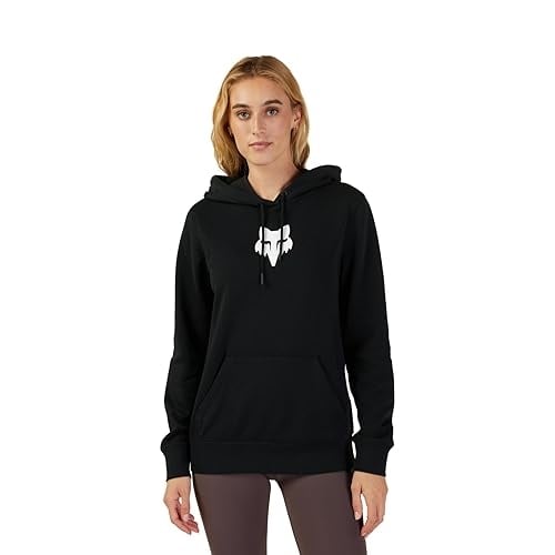 Fox Racing Womens Standard FOX HEAD FLEECE PO BLACK Small BLACK Image 1