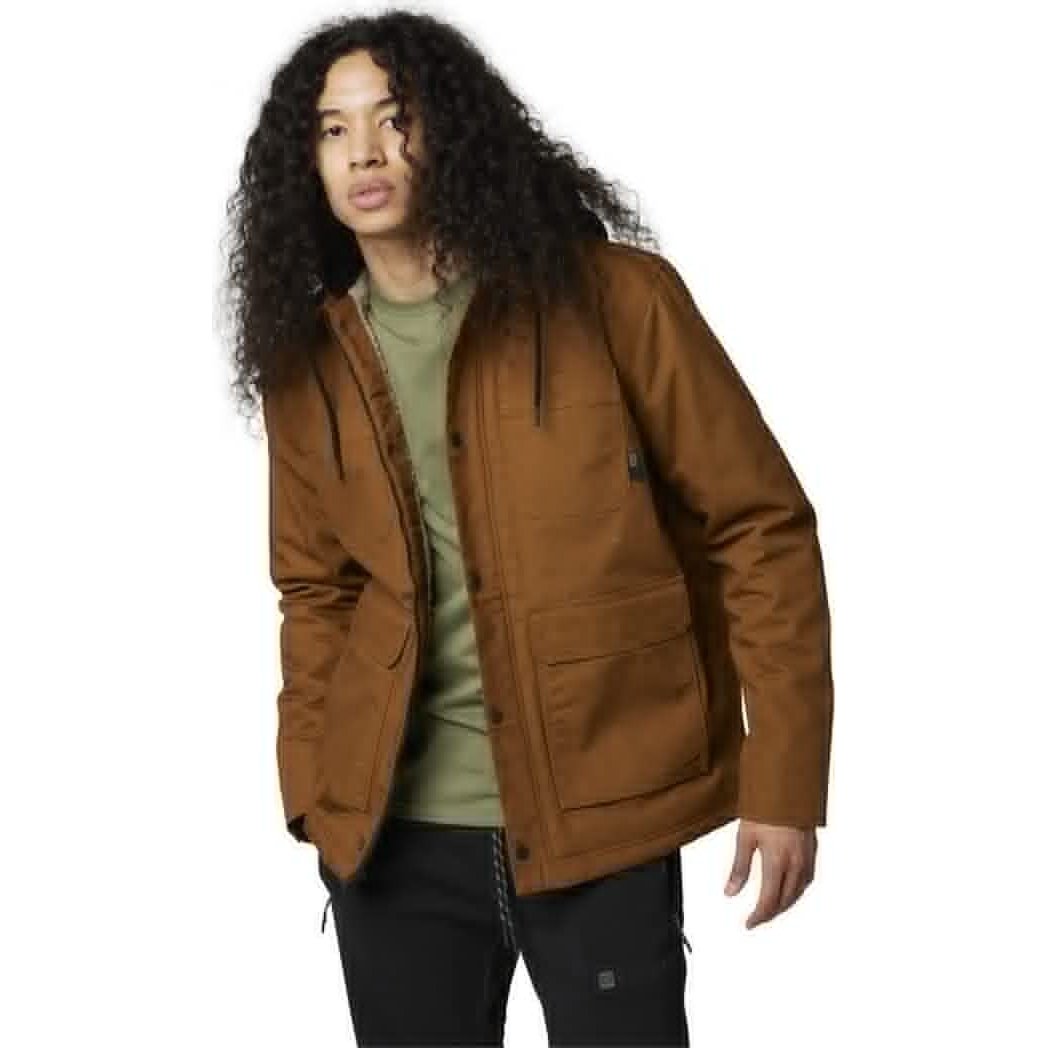 FOXR Mercer Jacket Nut Color Model 30209-512 Mens Lightweight Wind Resistant Image 2