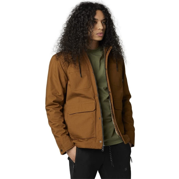 FOXR Mercer Jacket Nut Color Model 30209-512 Mens Lightweight Wind Resistant Image 3