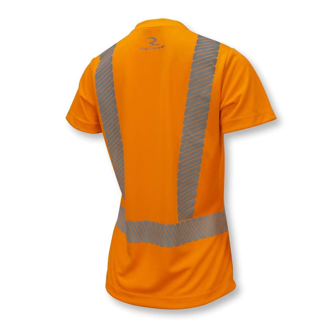 Radians Womens H Vis T-Shirt Orange Medium HI/VIS ORANGE Image 3