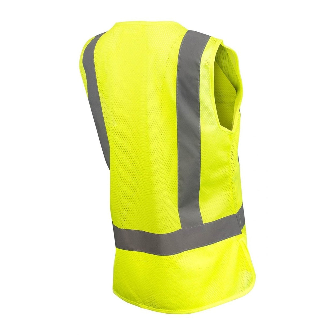 Vest Hi-Vis Green - Size L HI/VIS GREEN Image 3