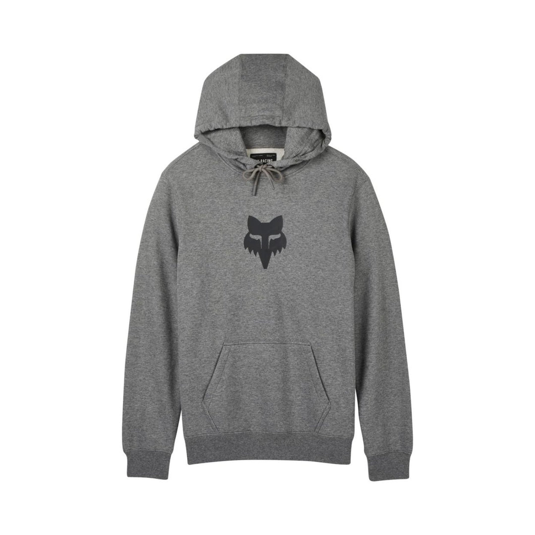 Fox Racing Mens Standard Fox Head Fleece PO Heather Graphite Large HEATHER GRAPHITE Image 2