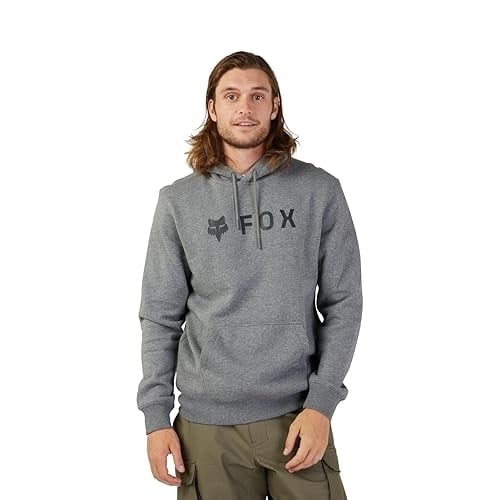 Fox Racing Mens Standard ABSOLUTE FLEECE PO HEATHER GRAPHITE Large HEATHER GRAPHITE Image 1