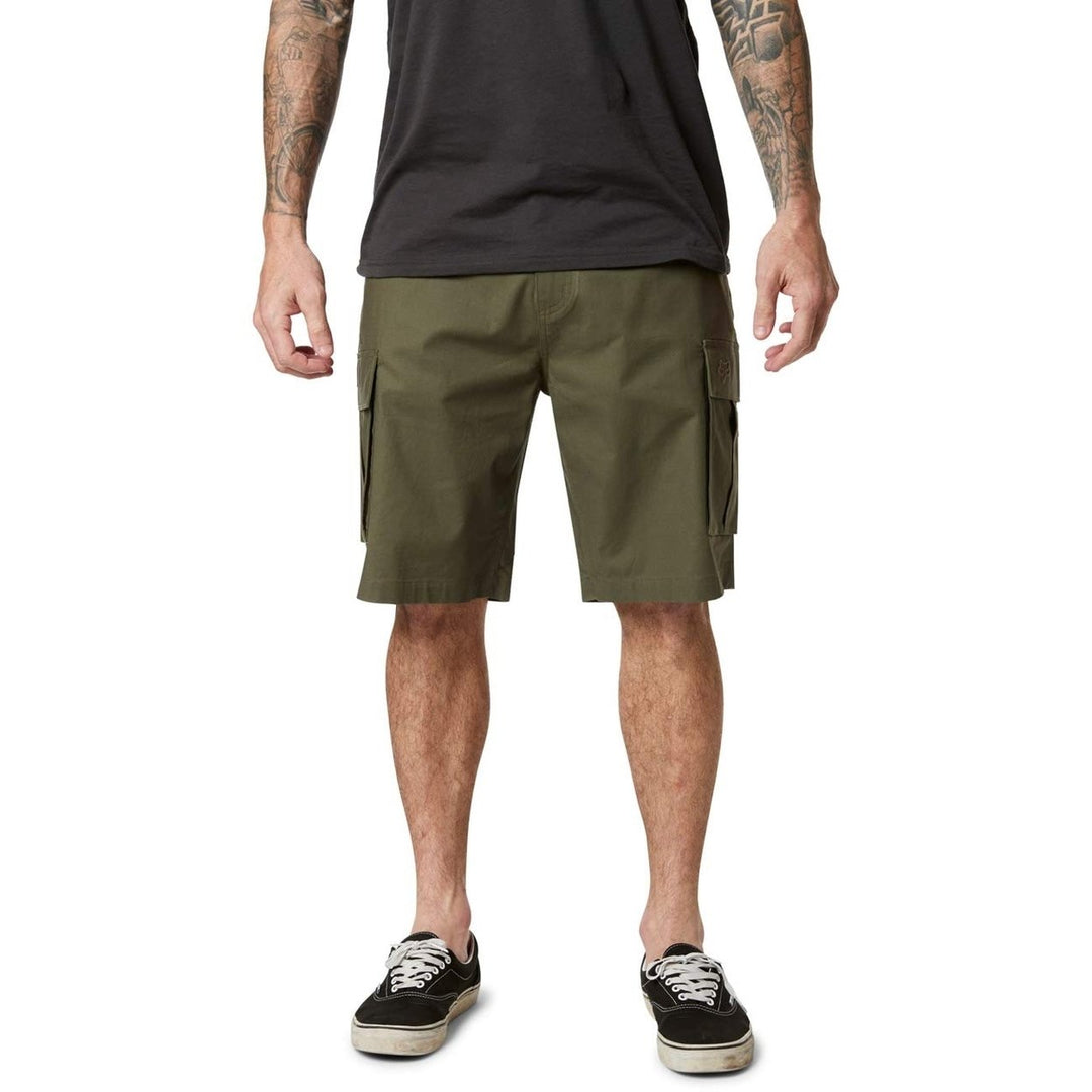 Fox Racing Mens Standard Slambozo Cargo Short 2.0 Olive Green 42 OLIVE GREEN Image 2