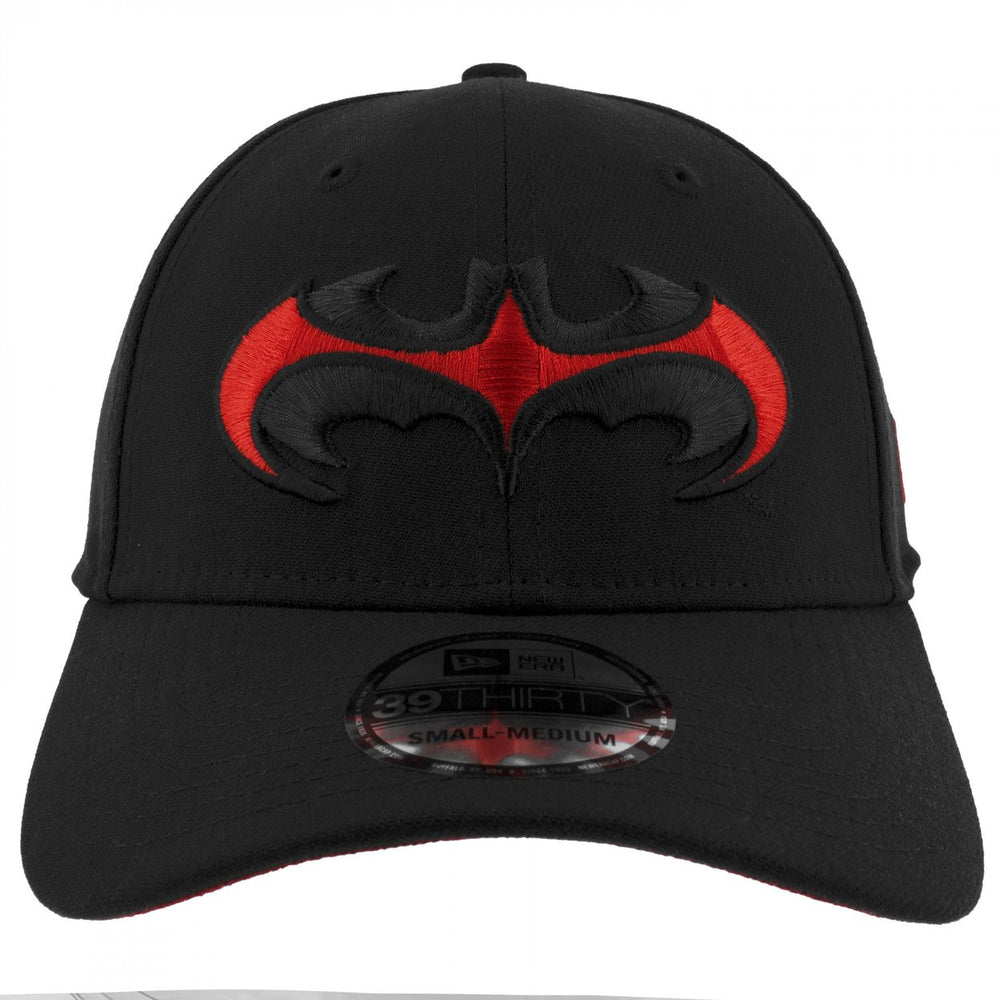 Batman and Robin Logo Era 39Thirty Fitted Hat Image 2