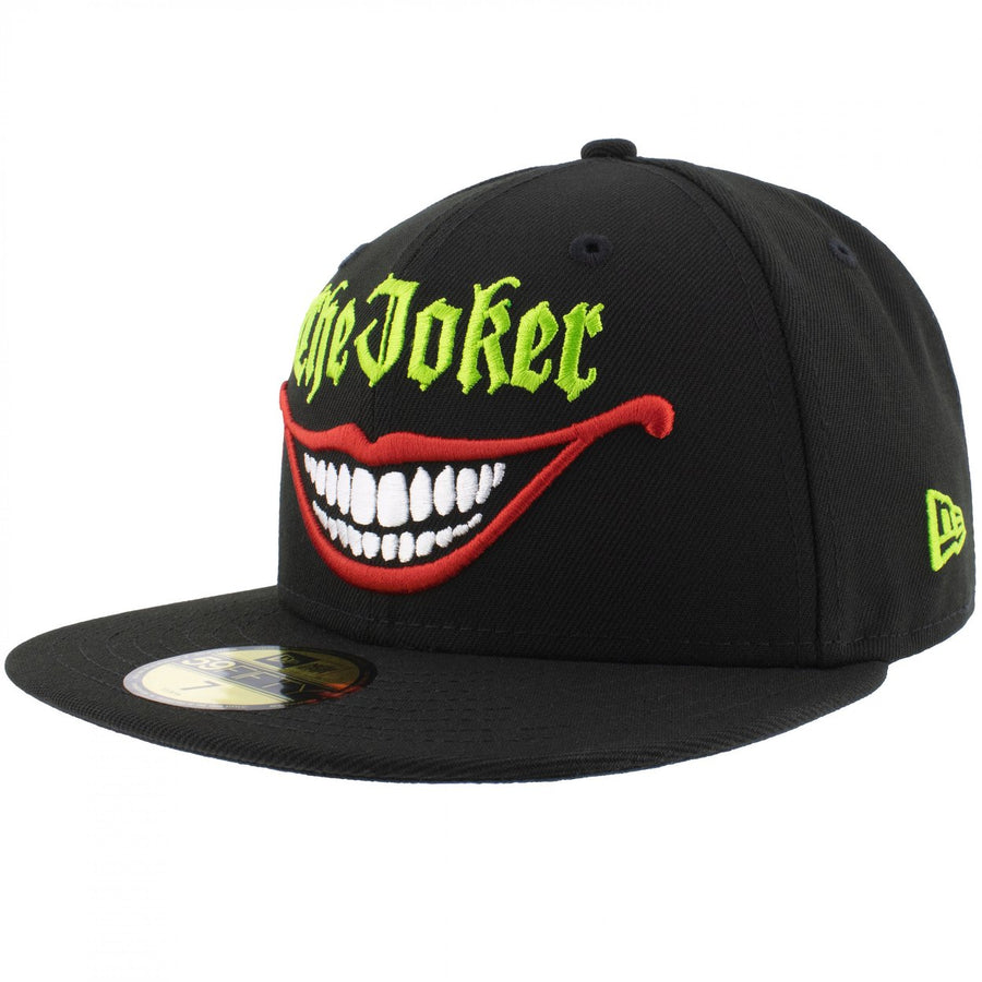 The Joker Smile Black Colorway Era 59Fifty Fitted Hat Image 1