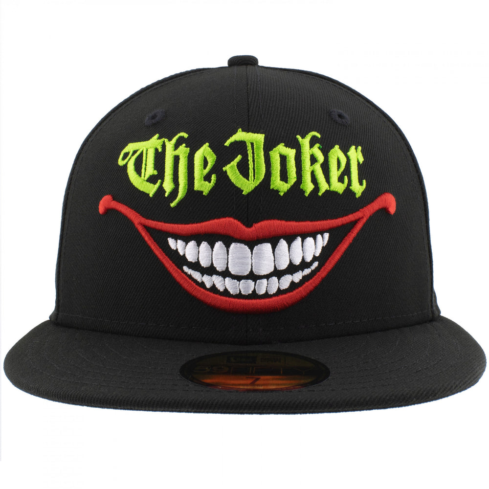 The Joker Smile Black Colorway Era 59Fifty Fitted Hat Image 2