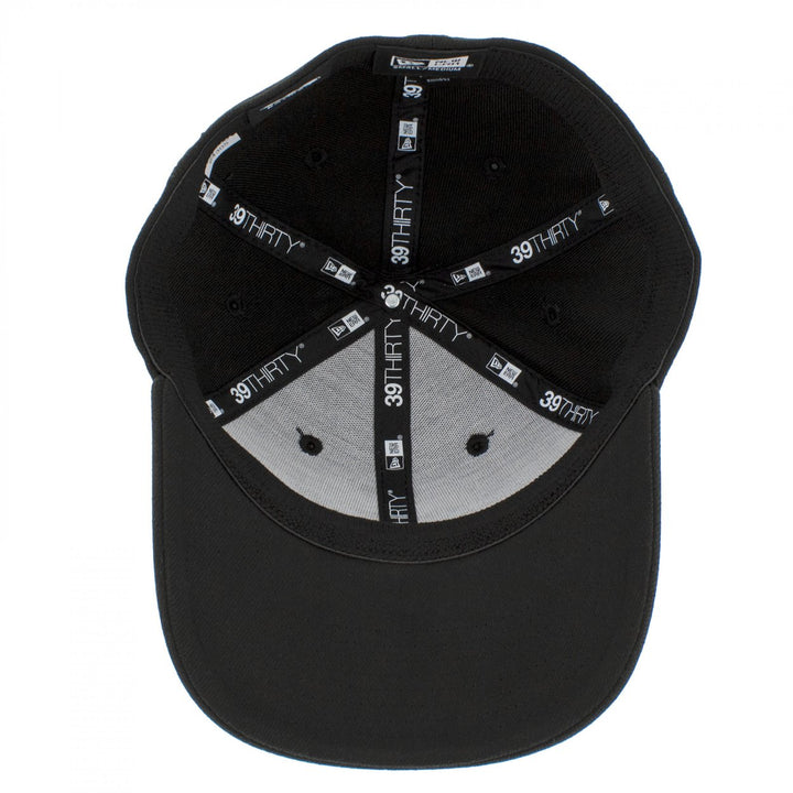 Batman Drip Logo Era 39Thirty Fitted Hat Image 6