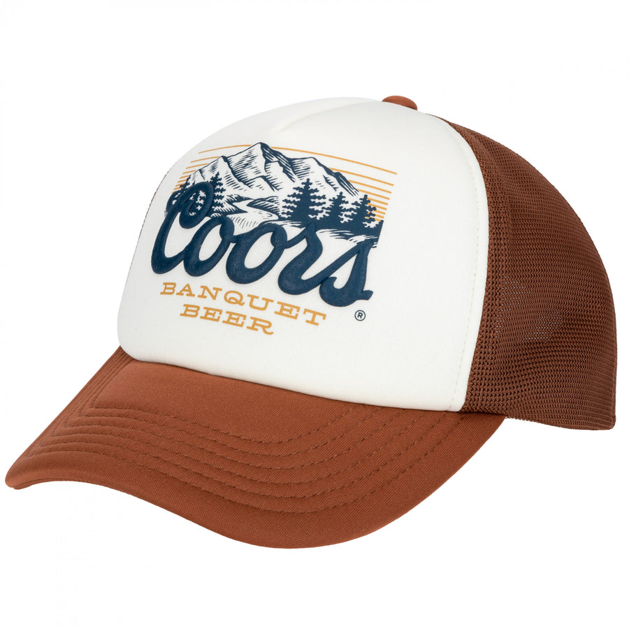 Coors Banquet Vintage Logo Trucker Hat Image 1