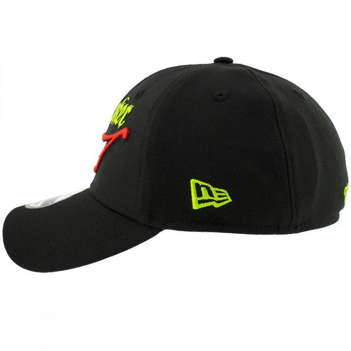 The Joker Smile Logo Black Colorway Era 39Thirty Fitted Hat Image 3