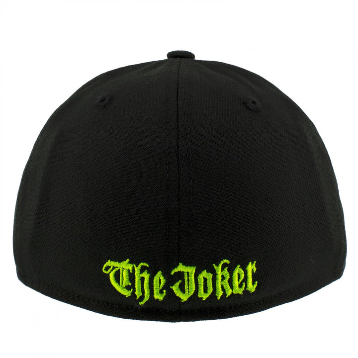 The Joker Smile Logo Black Colorway Era 39Thirty Fitted Hat Image 4