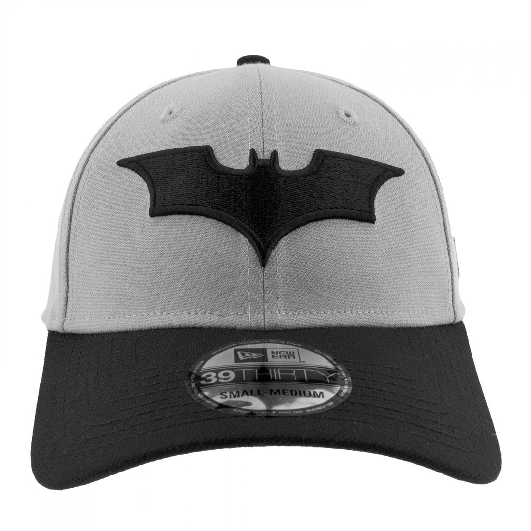 Batman Christian Bale Logo Era 39Thirty Fitted Hat Image 2