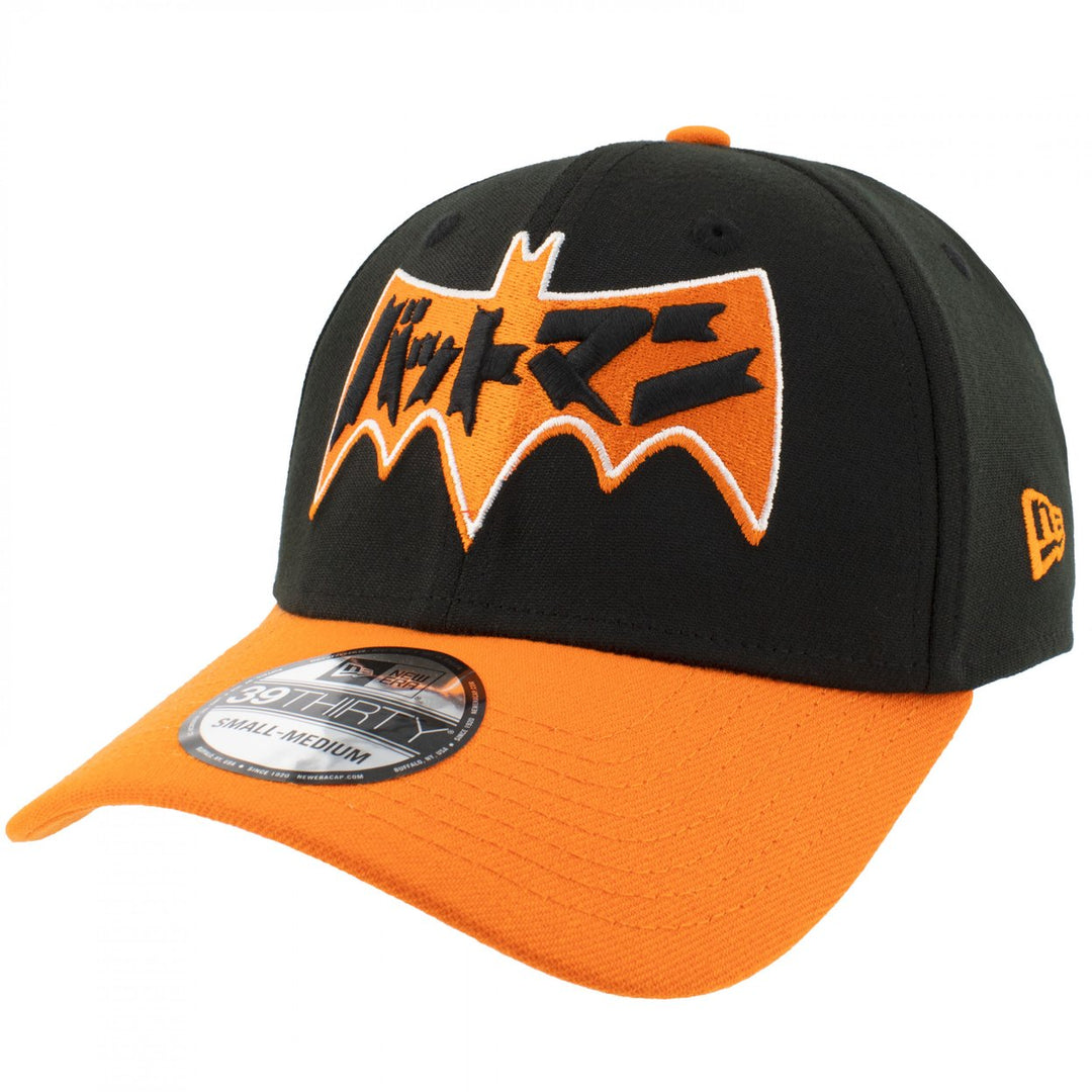 Batman Manga Logo Era 39Thirty Fitted Hat Image 1