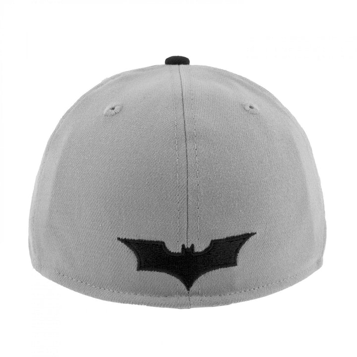 Batman Christian Bale Logo Era 39Thirty Fitted Hat Image 4