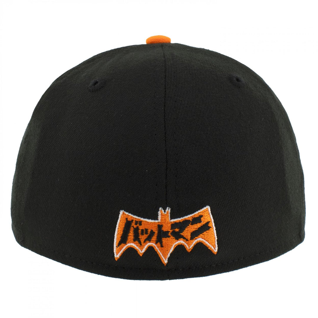 Batman Manga Logo Era 39Thirty Fitted Hat Image 4