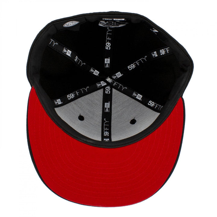 Batman and Robin George Clooney Logo Era 59Fifty Fitted Hat Image 6