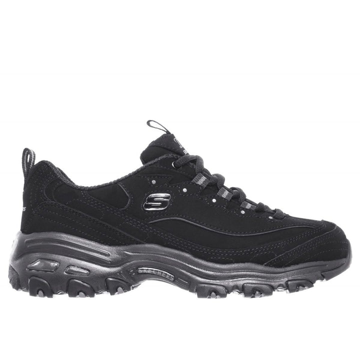 Skechers Womens DLites - Play On Sneaker Black - 11949-BBK 7-M BLACK Image 1