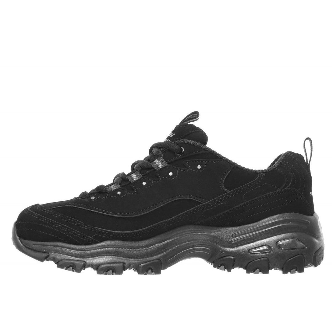 Skechers Womens DLites - Play On Sneaker Black - 11949-BBK 7-M BLACK Image 3