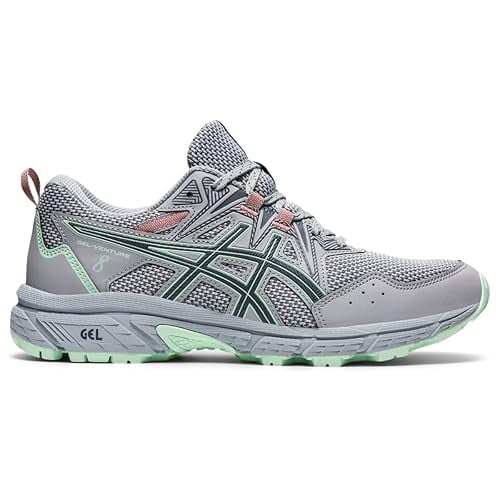 ASICS Womens Gel-Venture 8 Running Shoes 6.5 Piedmont Grey/Metropolis PIEDMONT GREY/METROPOLIS Image 1