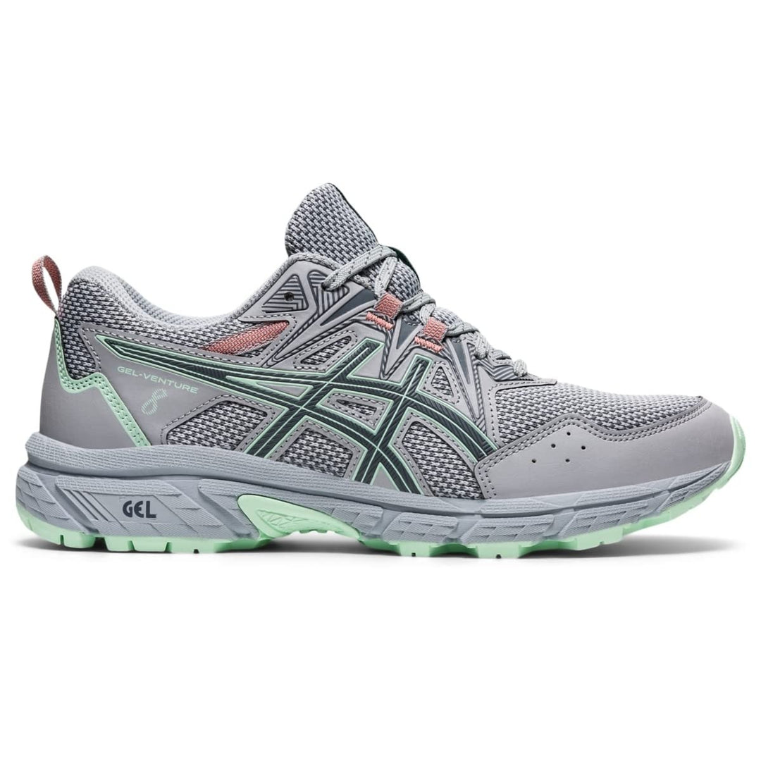 ASICS Womens Gel-Venture 8 Running Shoes 6.5 Piedmont Grey/Metropolis PIEDMONT GREY/METROPOLIS Image 2