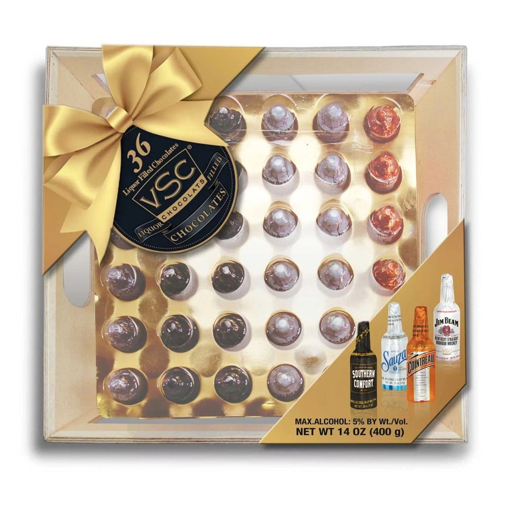 VSC Liquor Cream Filled Chocolates 36 Count Image 2