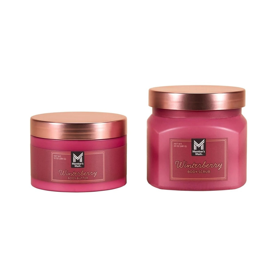 Members Mark Winterberry Body Butter and Scrub Duo Image 3