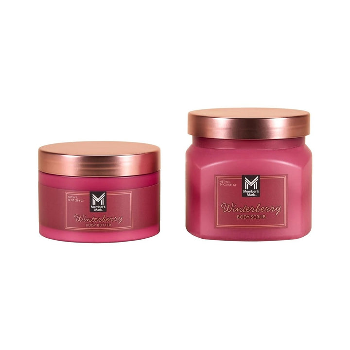 Members Mark Winterberry Body Butter and Scrub Duo Image 3