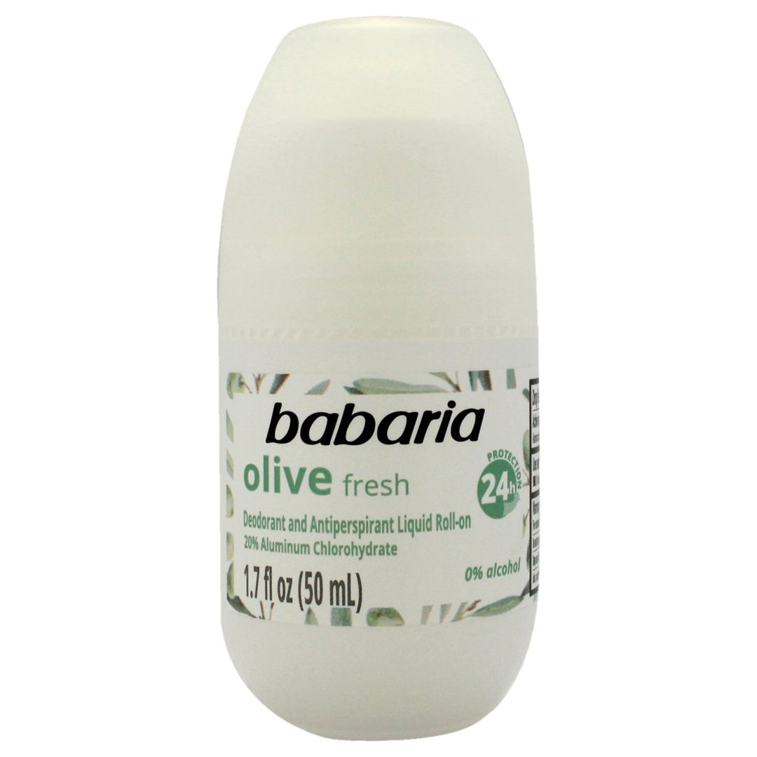 Babaria Roll-On Deodorant - Olive Oil by Babaria for Women - 1.7 oz Deodorant Image 1