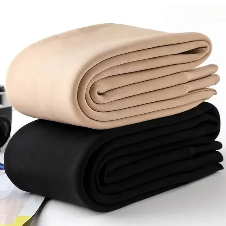 Women Thermal Stockings Winter Warm Elastic Slim Fleece Tights Pantyhose Thicken Image 6