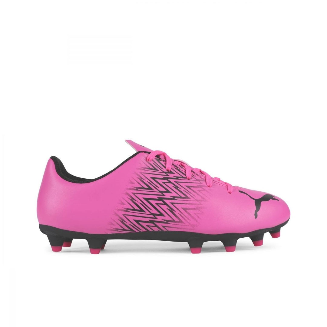 Puma TACTO FG/AG JR 04 Luminous Pink Black Soccer Cleats Size 10631004 Image 4