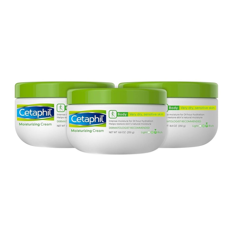 Cetaphil Moisturizing Cream 8.8 oz (Pack of 3) Image 1