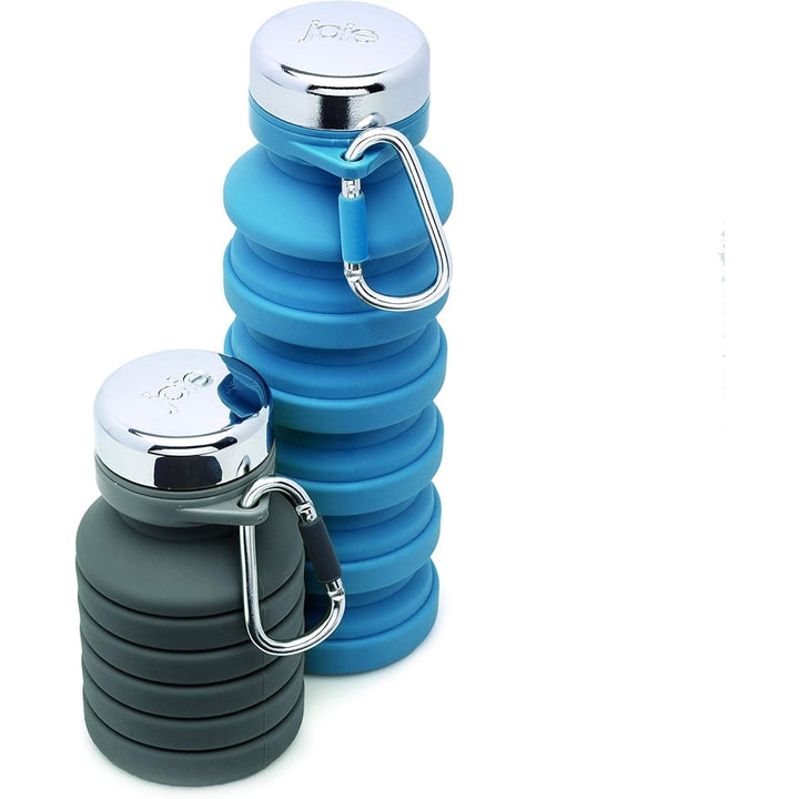 Joie Collapsible Water Bottle On The Go BPA Free 2pack Image 1