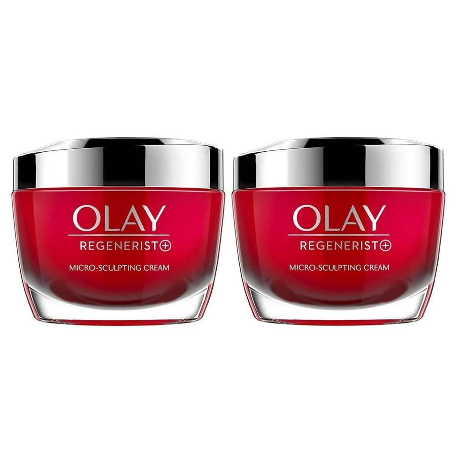 Olay Regenerist Plus Micro Sculpting Cream 1.7 Ounce (Pack of 2) Image 1