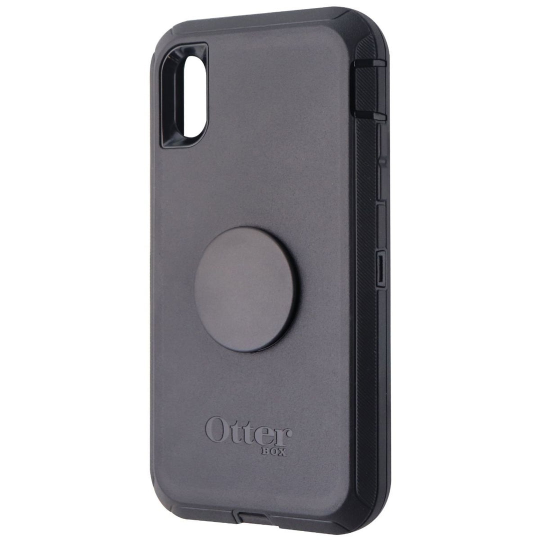 OtterBox + Pop Defender Series Case for Apple iPhone XR - Black Image 1