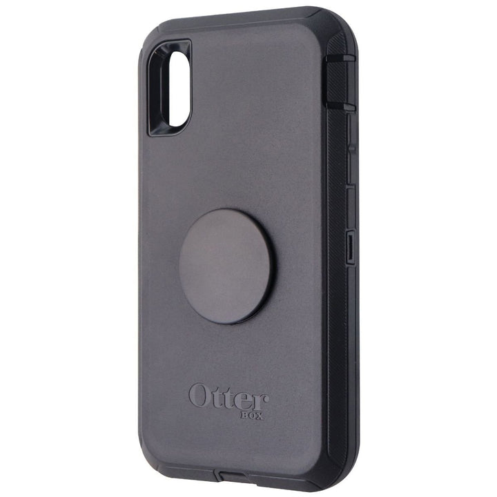 OtterBox + Pop Defender Series Case for Apple iPhone XR - Black Image 1