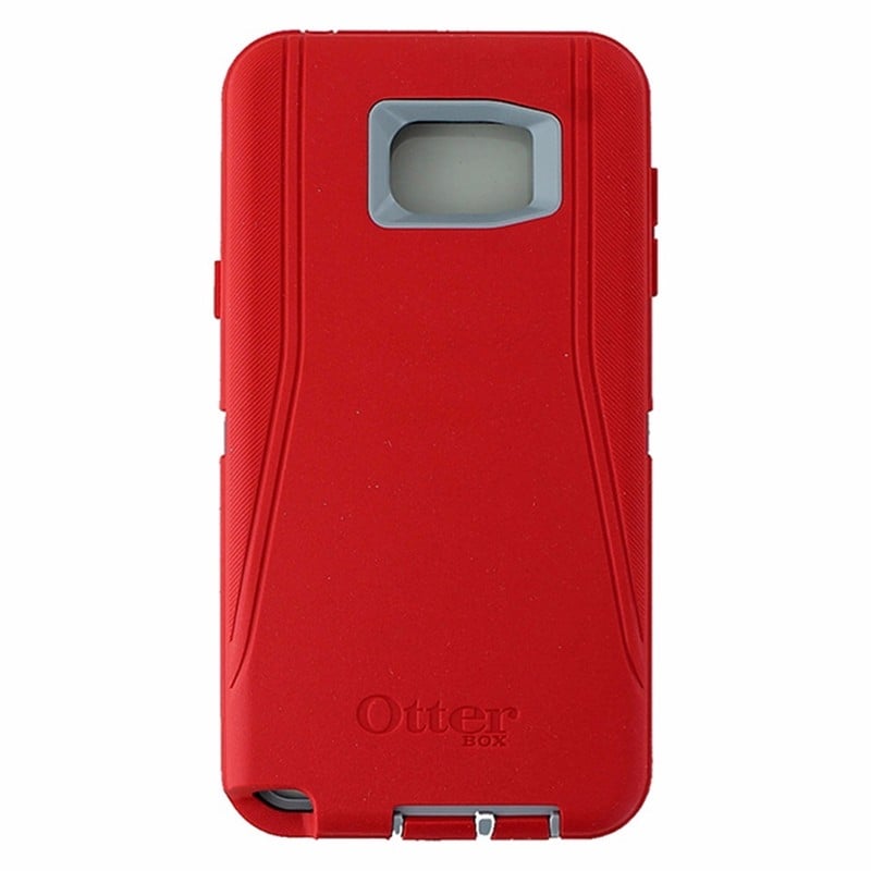 Otterbox Defender Case for Samsung Galaxy Note5 - Red and Gray Image 1