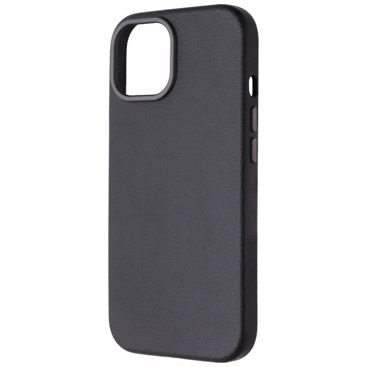 OtterBox Symmetry Cactus Leather Case for MagSafe for Apple iPhone 15 - Black Image 1