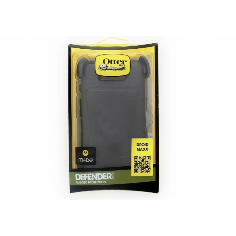 OtterBox Defender Case for Motorola Droid Maxx Black Cover OEM Original Image 3