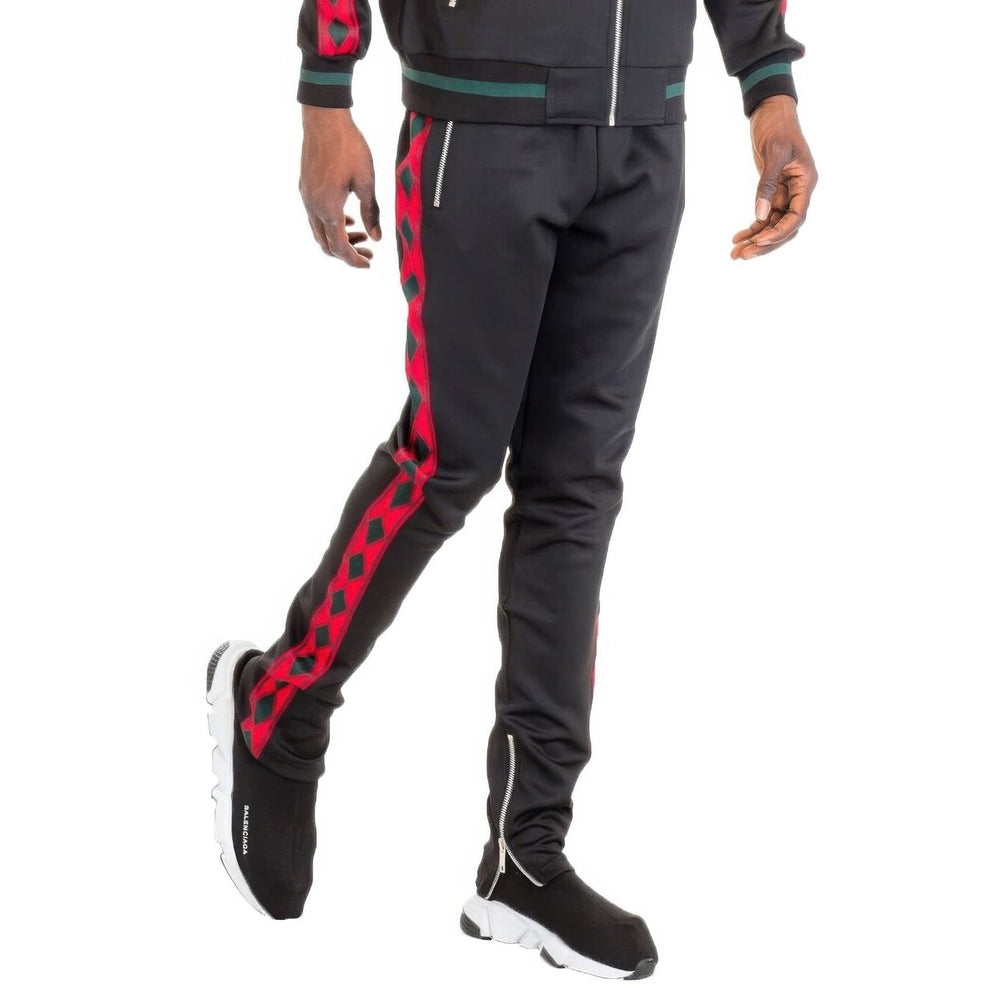 Diamond Tape Track Pants Image 2