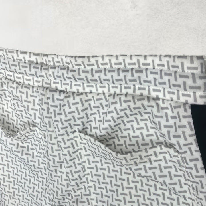 Mens Patterned Sweatpants With Side Stripe Image 4