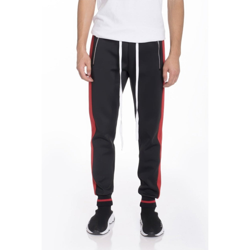 Mens Heavy Weight Single Stripe Jogger Image 2