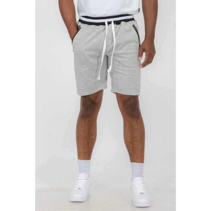 Men s French Terry Sweat Shorts Image 4