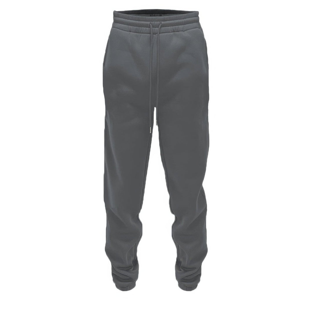 Solid Sweat Pant Joggers Image 3