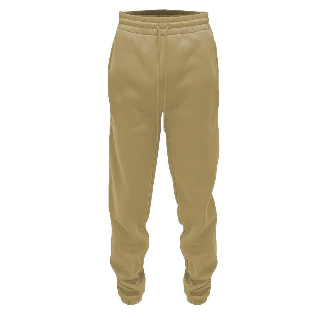 Solid Sweat Pant Joggers Image 1