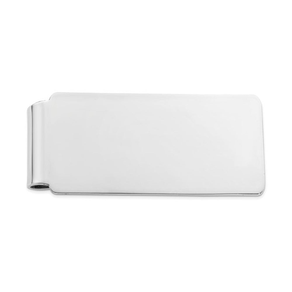 Mens Money Clip in Sterling Silver Image 2